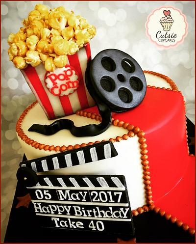 Movie Cake 🎥 - Cake by Cutsie Cupcakes