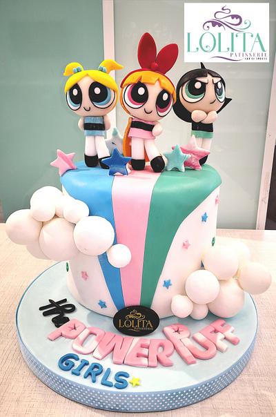 The Powerpuff Girls cake  - Cake by Patisserie Lolita 