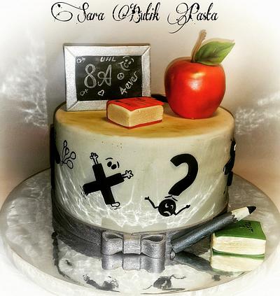 Schoolcake  - Cake by Meral Yazan 