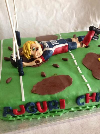 RUGBY - Cake by Eri Cake Maybe