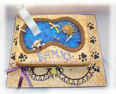 Swimming pool cake - Cake by CuriAUSSIEty  Cakes