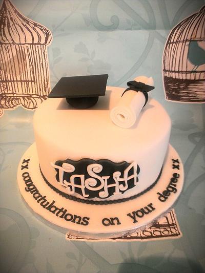 Tashas Graduation - Cake by Cakes galore at 24
