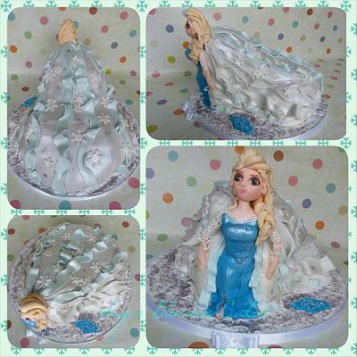 Elsa from Frozen - Cake by Lauren Smith