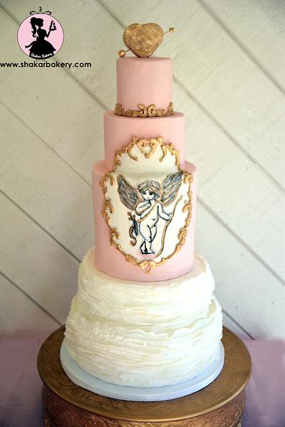 Cupid Searches for Love - Cake by Shantal