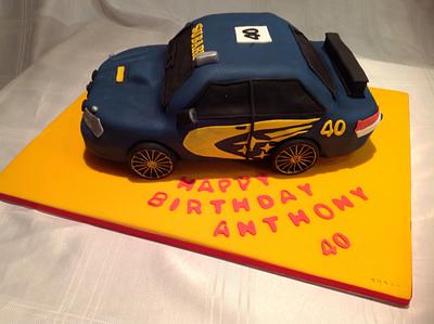 Subaru car cake  - Cake by Adoreacake