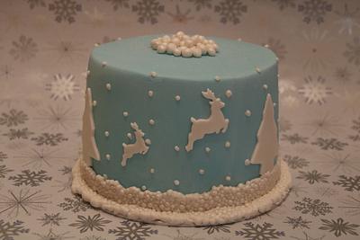 Flying reindeer - Cake by Roberta