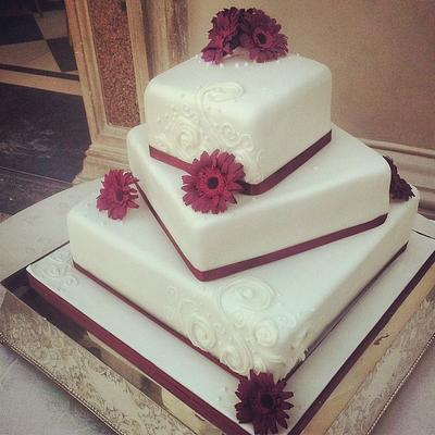 Wedding Cake - Cake by cakesfortakes