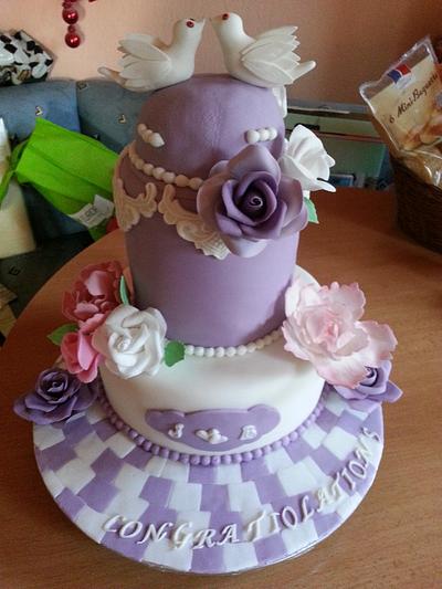 Wedding cake - Cake by Nette