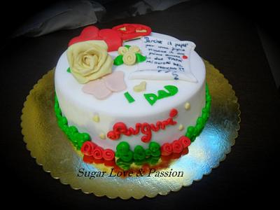 Father's Day cake - Cake by Mary Ciaramella (Sugar Love & Passion)