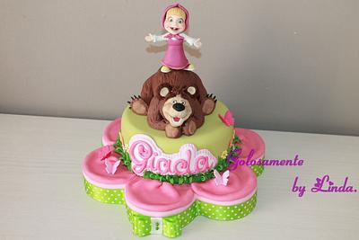 Masha and Bear cake - Cake by golosamente by linda