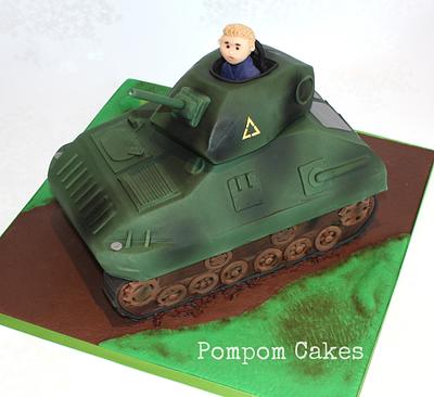 Tank cake - Cake by PompomCakes