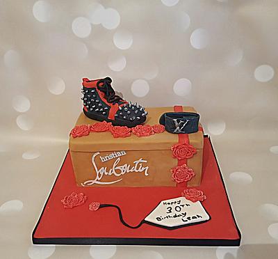 Christian Louboutin cake - Cake by Michelle Donnelly