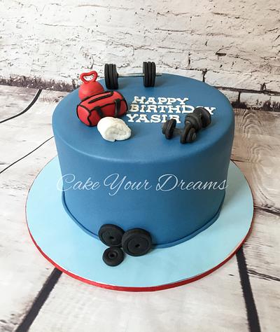 Gym cake - Cake by Cake your dreams 
