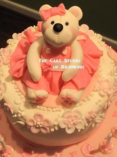 Teddy Bear Cupcake Tower - Cake by Lisa