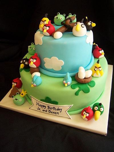 Angry Birds - Cake by Bonnie