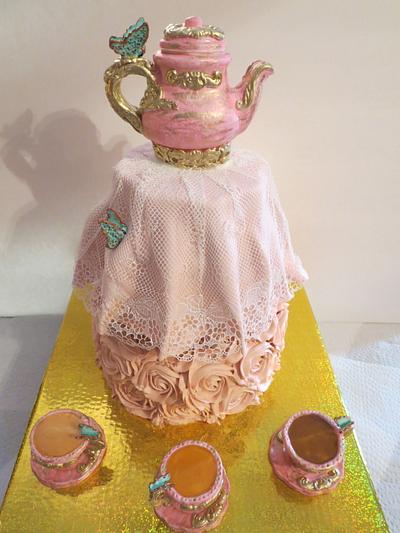 The Last Tea Party - Cake by Nancy T W.