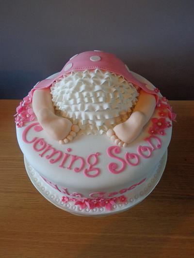 Baby Shower cake - Cake by Zoe White