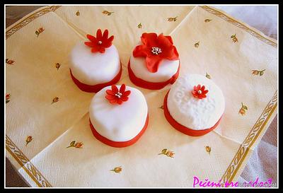 Mini cakes  - Cake by Lenka Budinova - Dorty Karez
