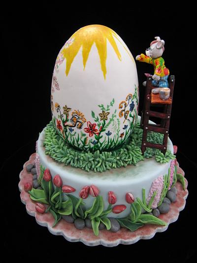Easter Egg Cake - Cake by Marina Danovska