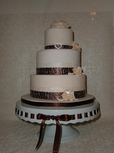 Wedding cake - Cake by julie maher