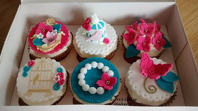 Cupcakes for my cousin x - Cake by Kerri's Cakes
