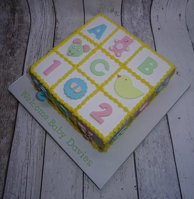 Baby Shower cake - Cake by That Cake Lady