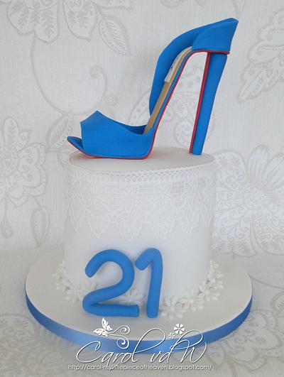 21st Birthday - Cake by Carol