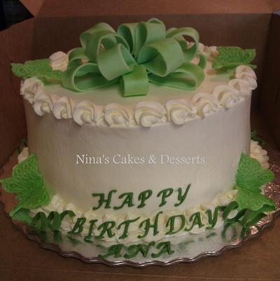 Birthday Cake - Cake by Annette Colon