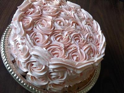 Rose Cake - Cake by Heather