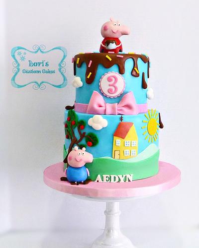 Peppa Pig  - Cake by Lori Mahoney (Lori's Custom Cakes) 
