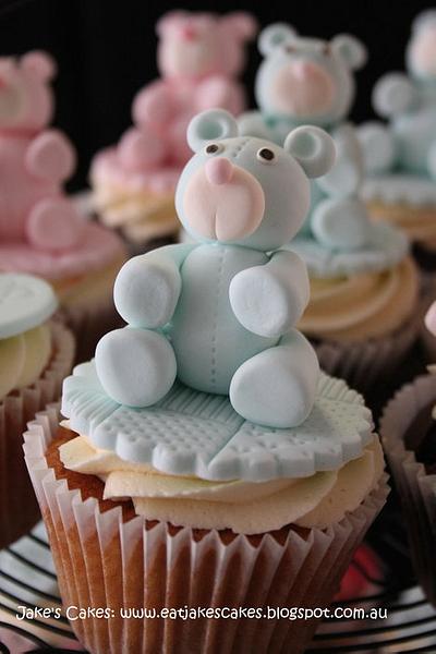 Baby shower cupcakes - Cake by Jake's Cakes
