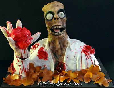 Zombie - Cake by BellaCakes & Confections