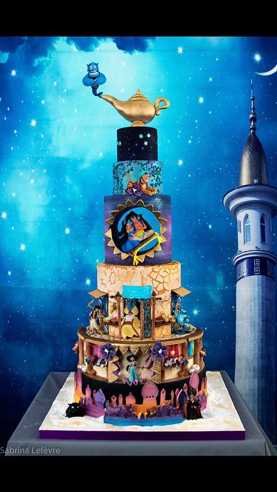 Aladdin luxury cake - Cake by Cindy Sauvage 
