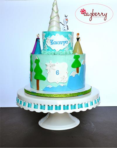 Frozen!!! - Cake by Janhavi