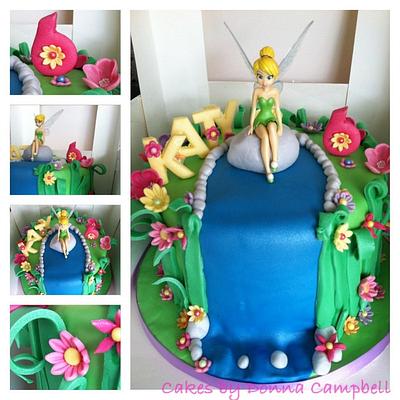 Tinkerbell cake - Cake by Donna Campbell