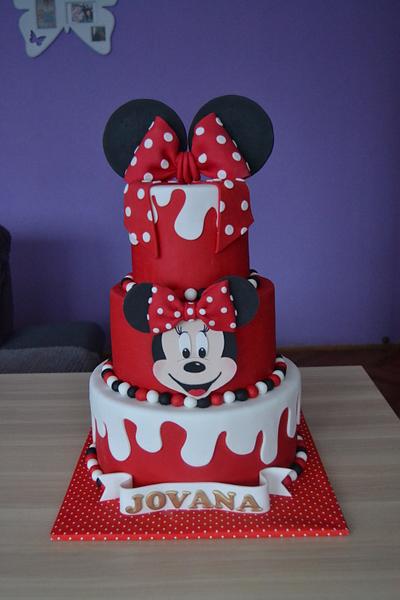 Minnie Mouse cake - Cake by Zaklina
