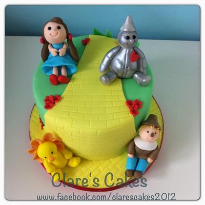 were off to see the wizard....... - Cake by Clare's Cakes - Leicester