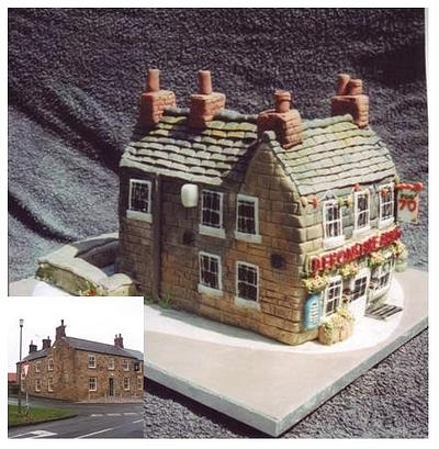 Buildings - Devonshire Arms, Derbyshire - Cake by Tracey