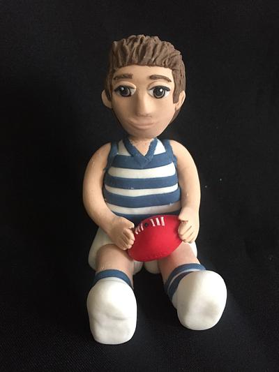 AFL football player - Cake by Mel - Top This Cake