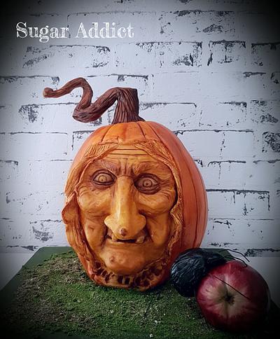 pumpkin witch - Cake by Sugar Addict by Alexandra Alifakioti