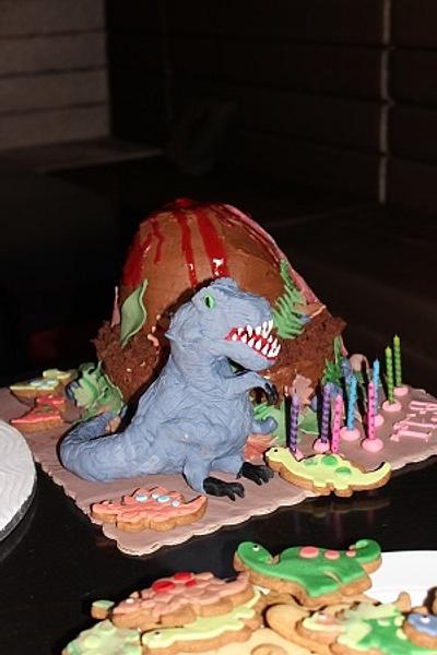 T-rex cake - Cake by Petra Florean