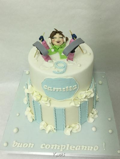 Cake Ski Theme  - Cake by Donatella Bussacchetti