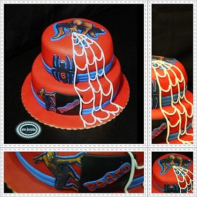 Spider man - Cake by VeraMoreira