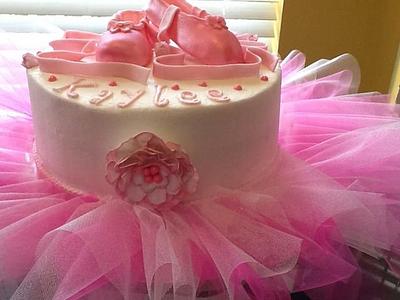 Ballet cake - Cake by Cakes by Maray