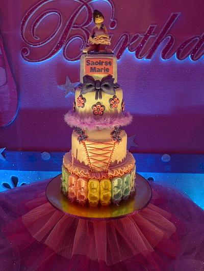 Pretty Ballerina's 1st! - Cake by Pia Angela Dalisay Tecson