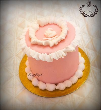 Mini wedding cake  - Cake by Anna