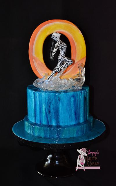 Cirque des Gateaux Collaboration "O" - Cake by Jenny Kennedy Jenny's Haute Cakes