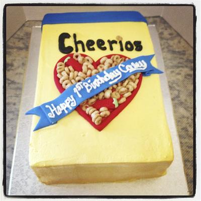 Cheerios! - Cake by LaTanya J