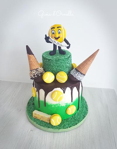Cake tennis 🎾 - Cake by Ornella Marchal 