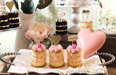 Love, love me do... - Cake by Bunty's Wedding Cakes